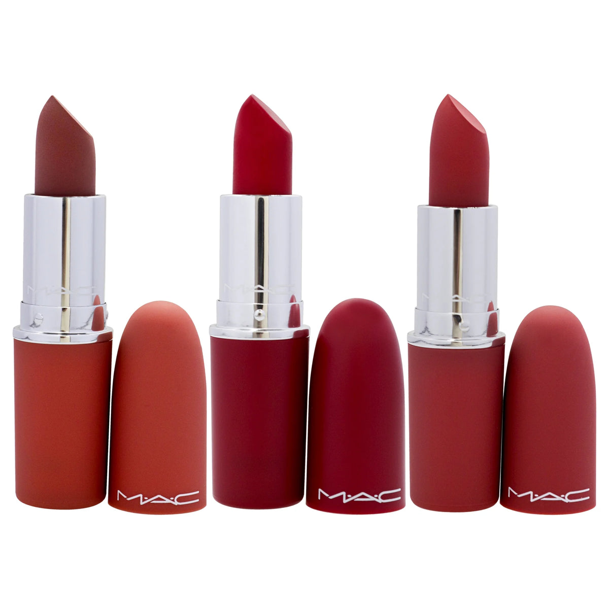 3 Pc Powder Kiss Retro Matte Lipstick Z50415