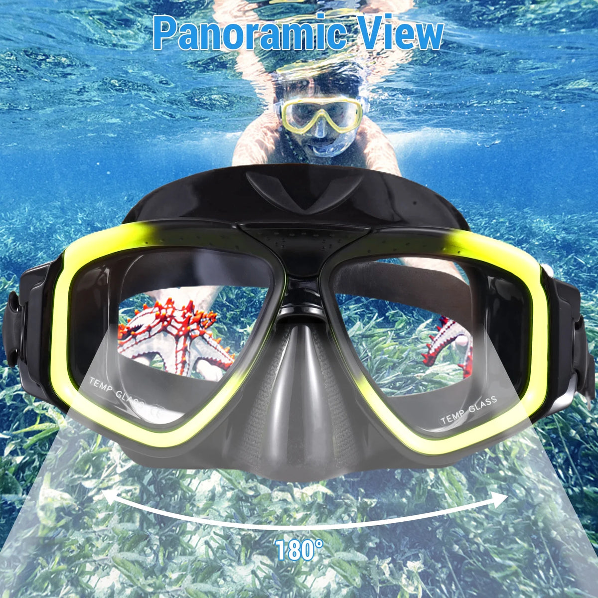 Dry Top Snorkel Set W14838