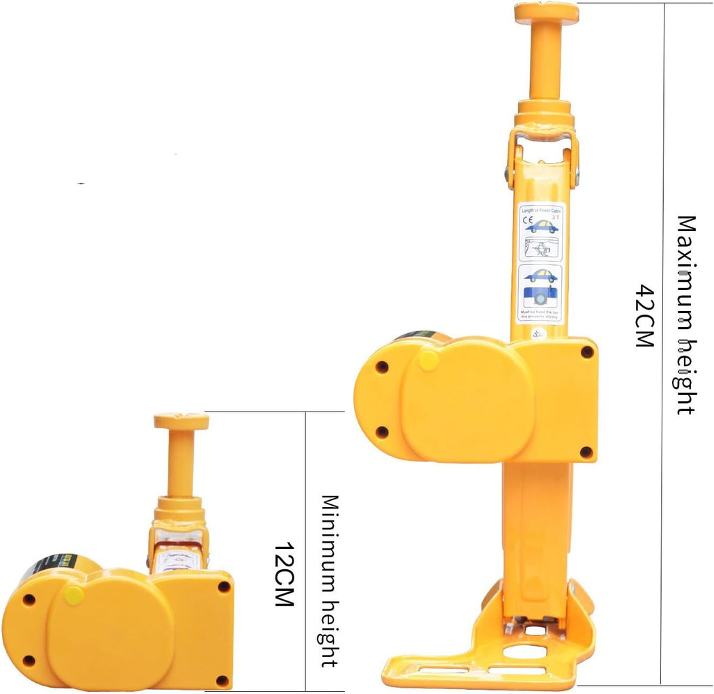 3 Ton 12V Electric Scissor Lift Jack Set with Double Saddles L47520