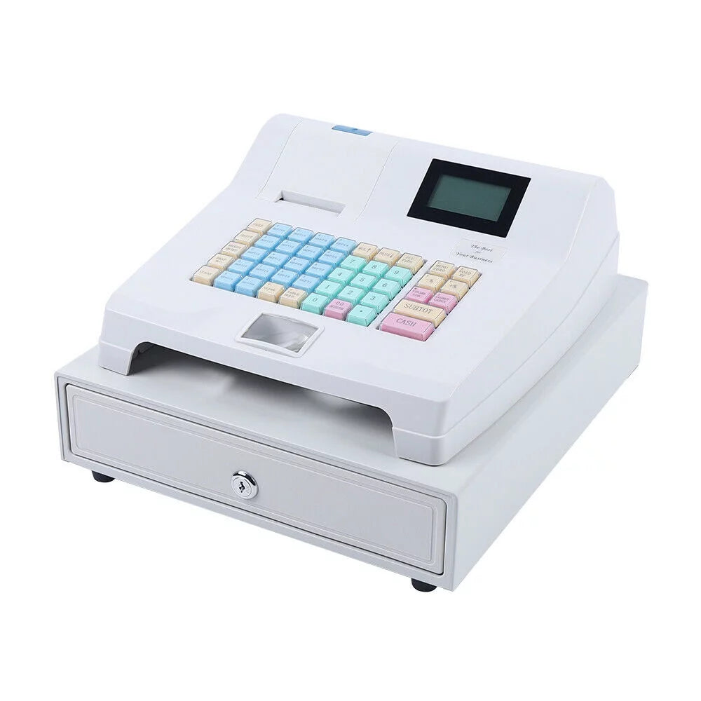 48 Keys LED Display Electronic Cash Register W8506