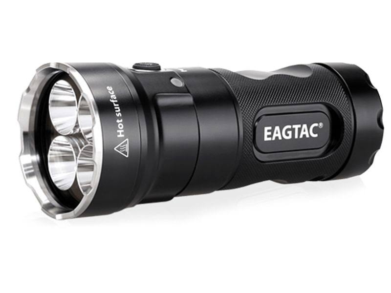 Black 4710Lm LED Flashlight Kit U496