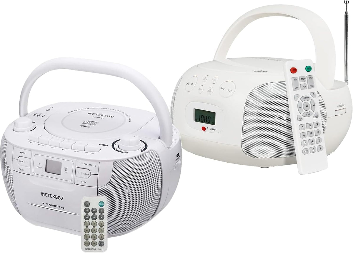 CD and Cassette Player Combo with Remote Control G311159