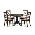 5 Piece Round Table and 4 Chairs Set B872499
