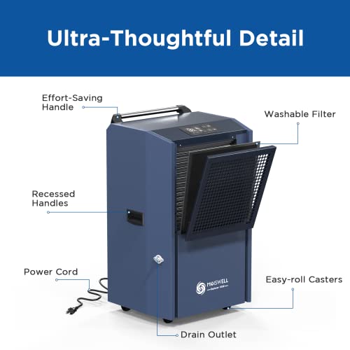 305 Pint Commercial Dehumidifier with Drain Hose B657