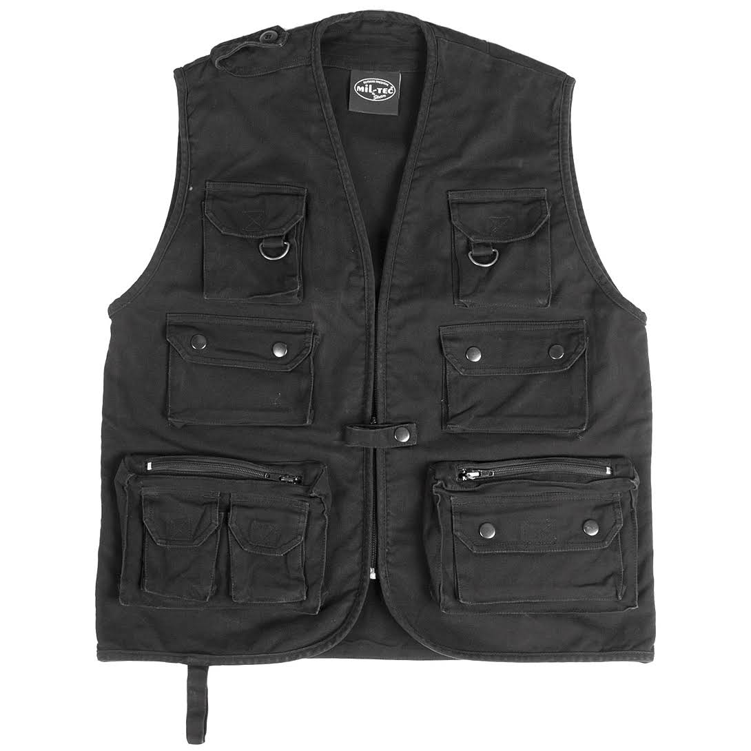 Fishing Vest Black Size S G518