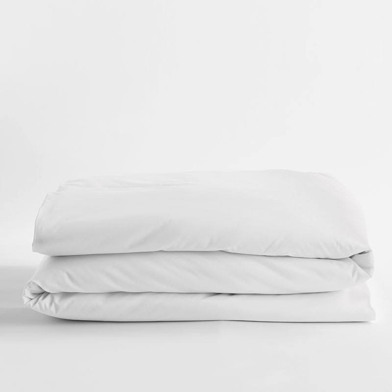 Ivory King Cotton Sateen Duvet Cover X4281