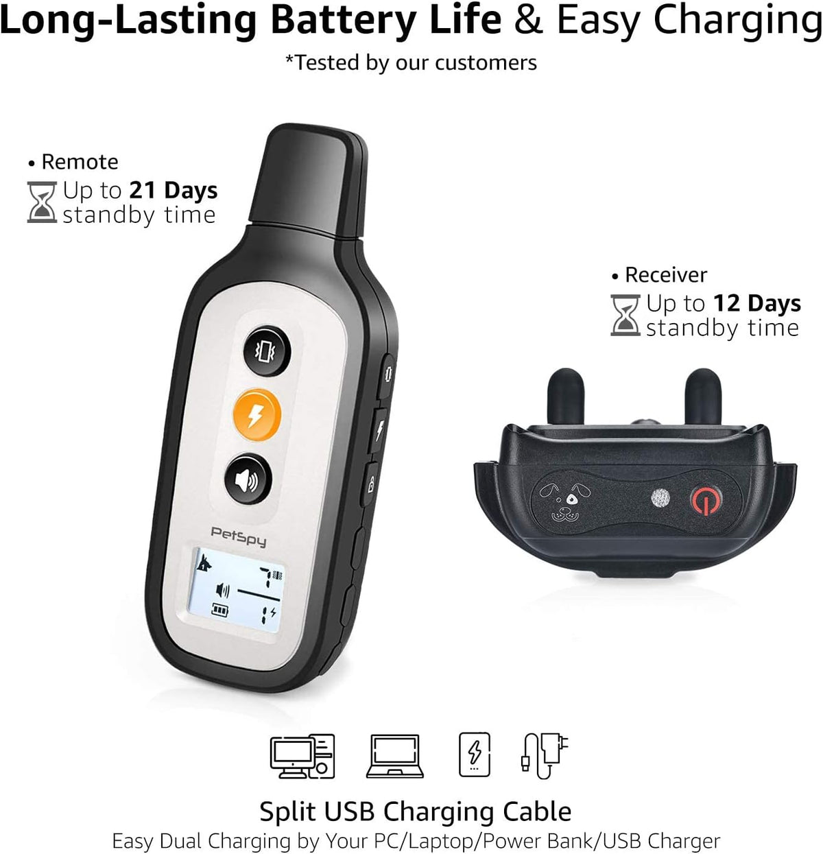 Waterproof Dog Training Shock Collar with Remote R369