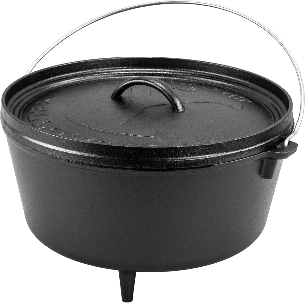 12" Deep Camp Dutch Oven, Black B987
