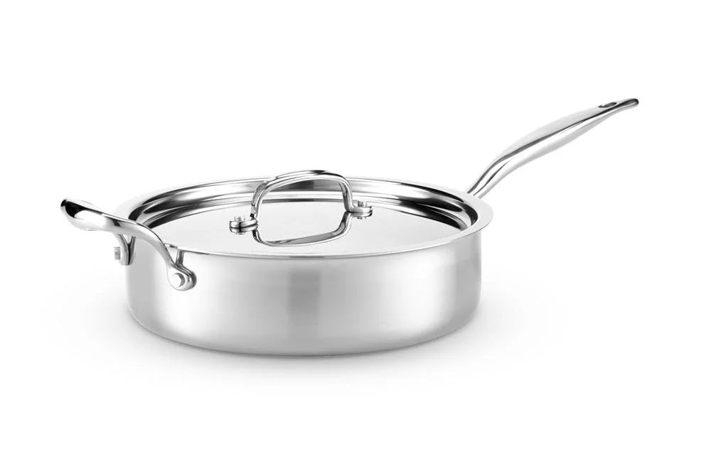 5-ply Stainless Saute Pan with Lid S527