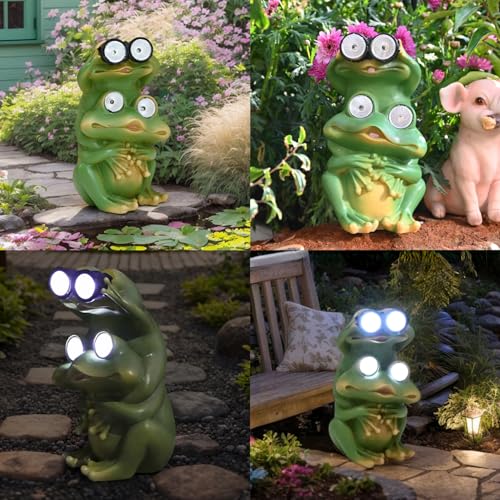 Solar Lighthouse Rotating Beacon Led Light House Outdoor Decoration Lawn Ornaments L567647