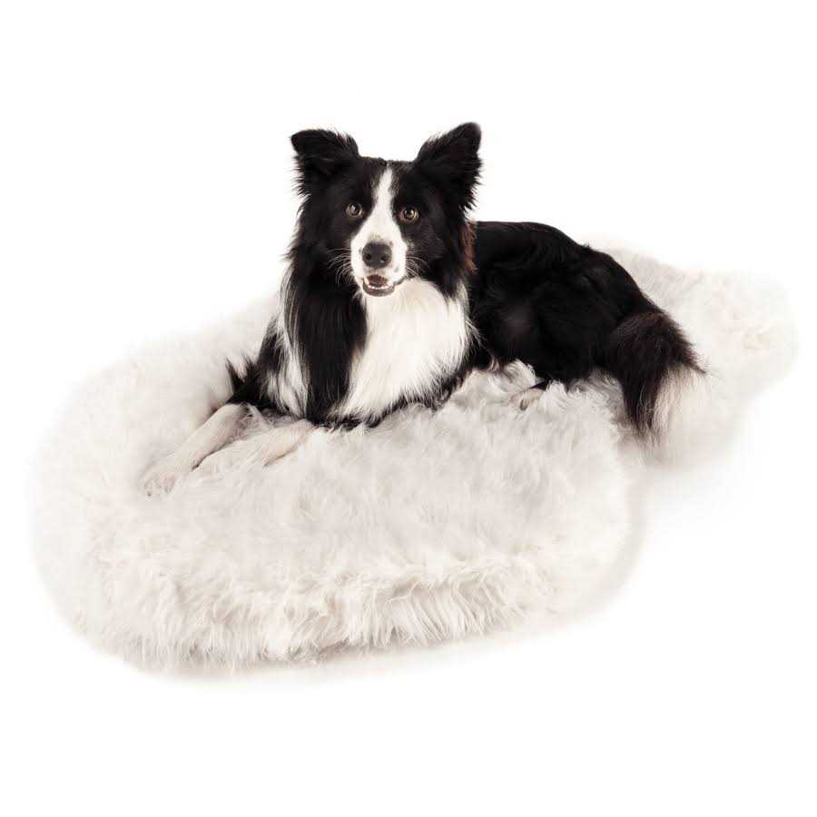 Faux Fur Orthopedic Dog Bed T284795