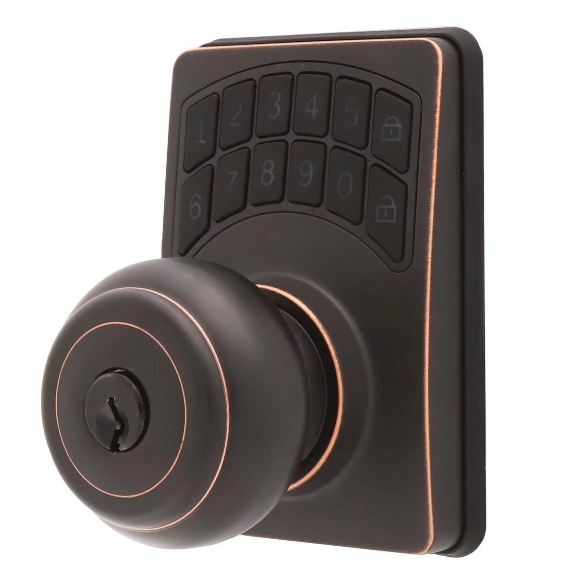 Digital Ball Knob Satin Nickel F94789