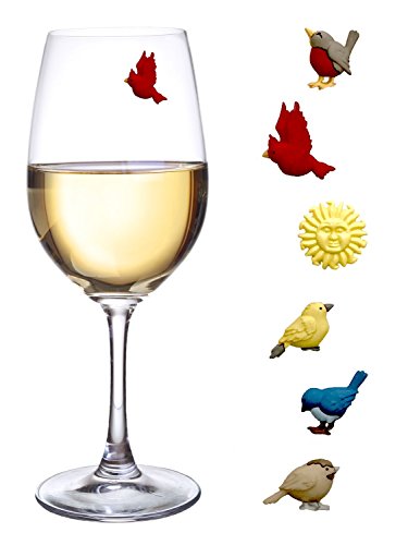Magnetic Drink Markers Set of 6 K840