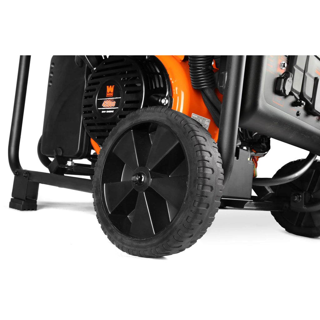 8750-Watt Dual Fuel Open Frame Inverter Generator with Remote Electric Start L93923