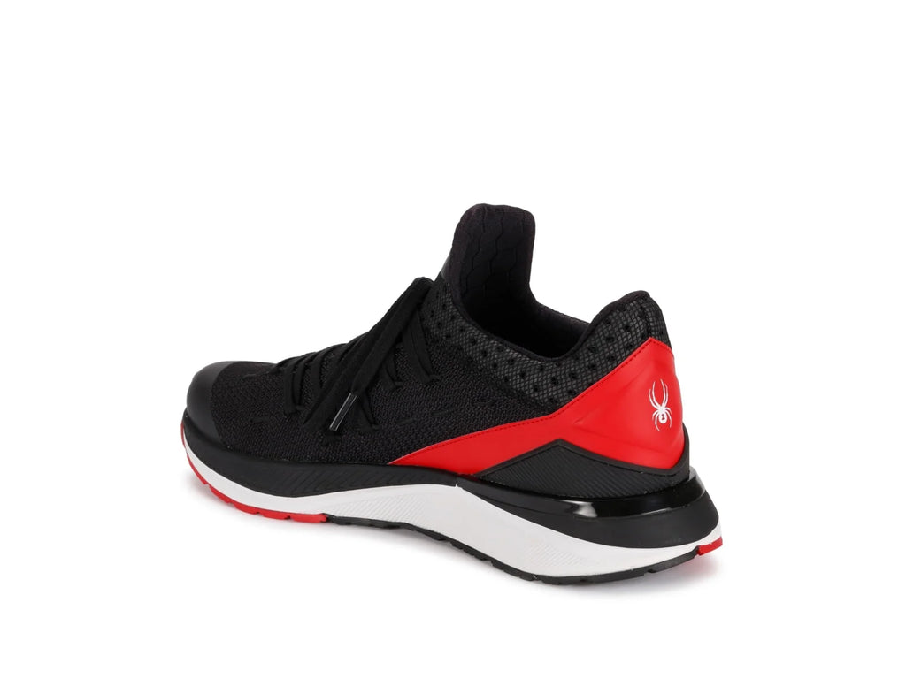 Black Fiery Red Men's Sneakers G1276
