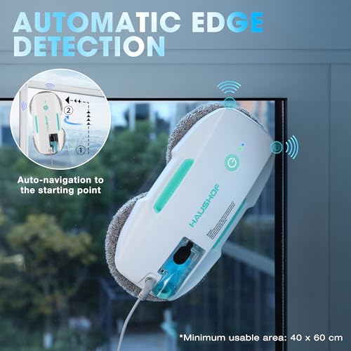Robot Window Cleaner with 3800Pa Suction H10398