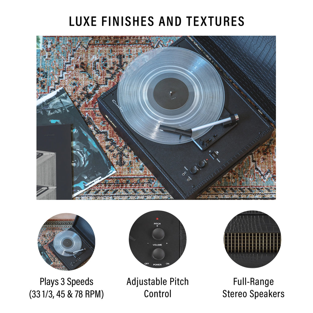 Vinyl Record Player with Bluetooth Speakers A790