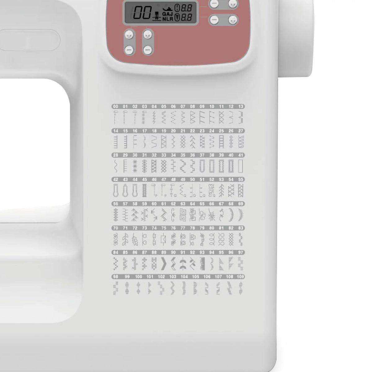 Computerized Sewing Machine with 110 Built-in Stitches J512456