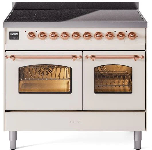 Antique White 40 Induction Range with Electric Oven G5726