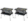 Folding Work Table with Clamps B888980