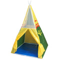 Kids Play Hut Teepee Water Resistant Nylon 4.5 Feet Tall W6594