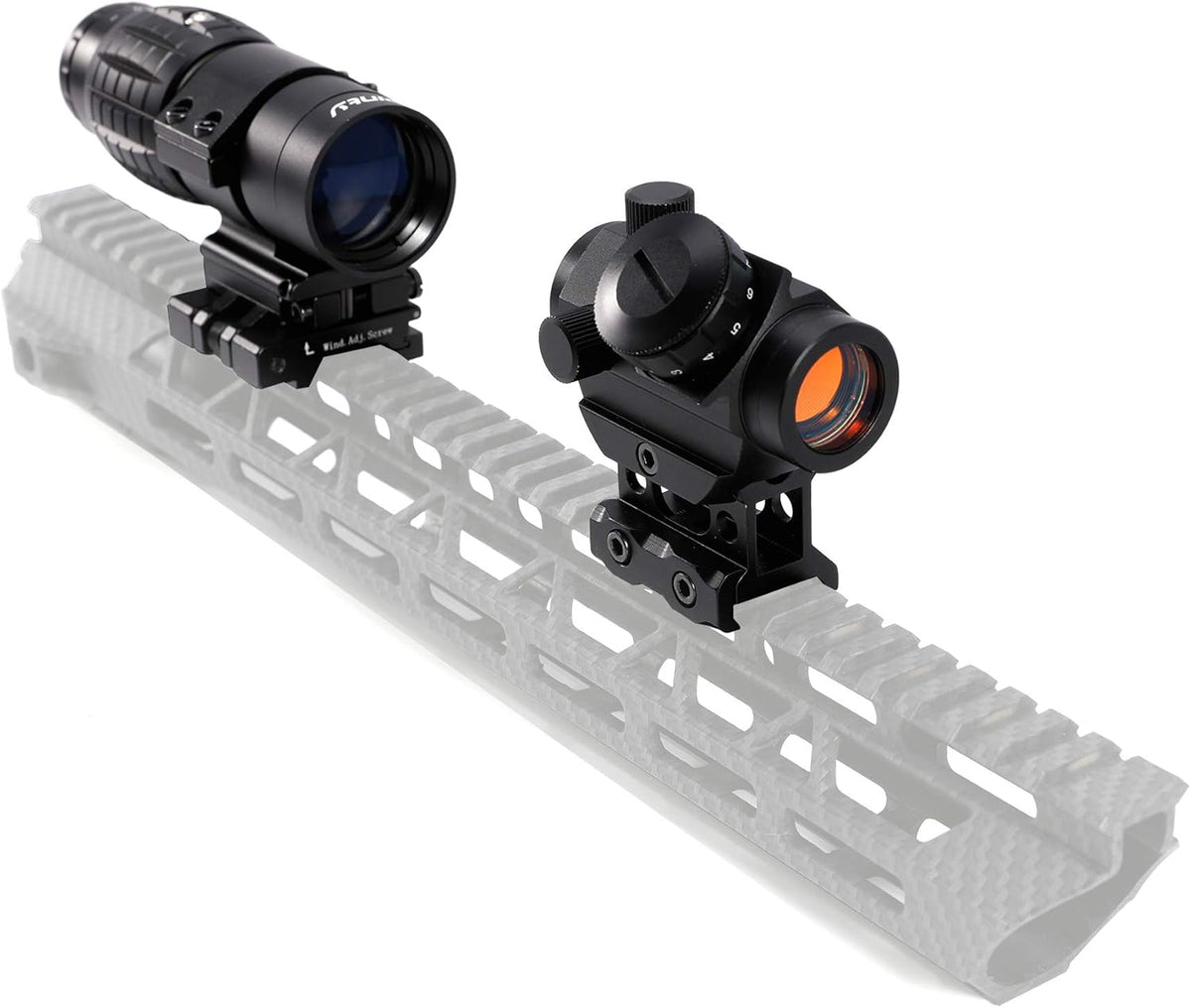 3-4 MOA Red Dot Sight with 3X Magnifier Combo S650910