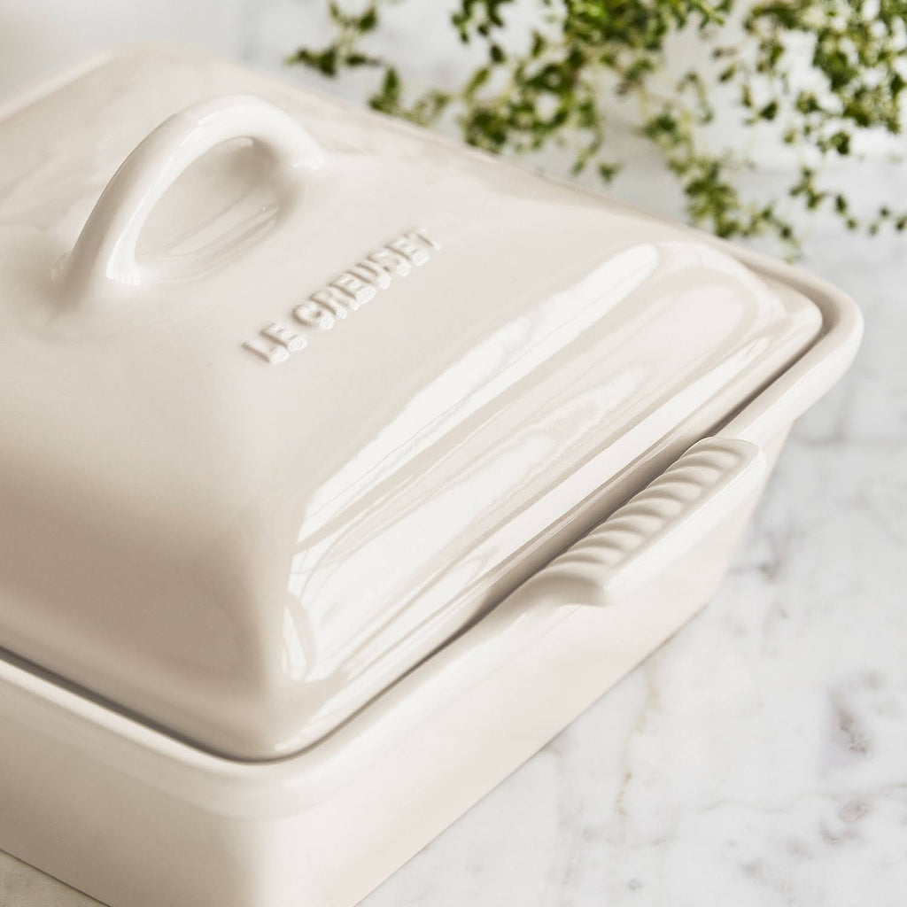 Square Covered Casserole Dish U349
