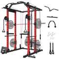 Power Cage with Cable Crossover System for Home Gym O111831