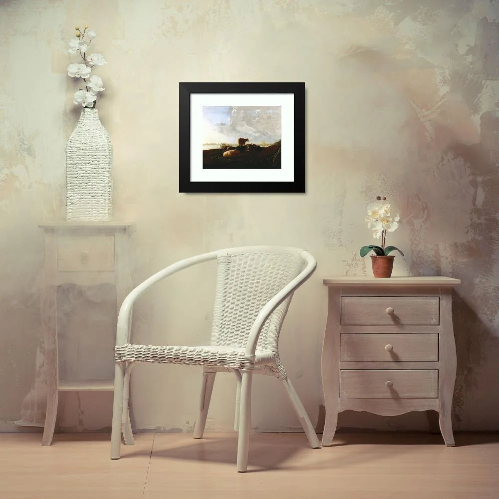 Black Modern Framed Museum Art Print K867707