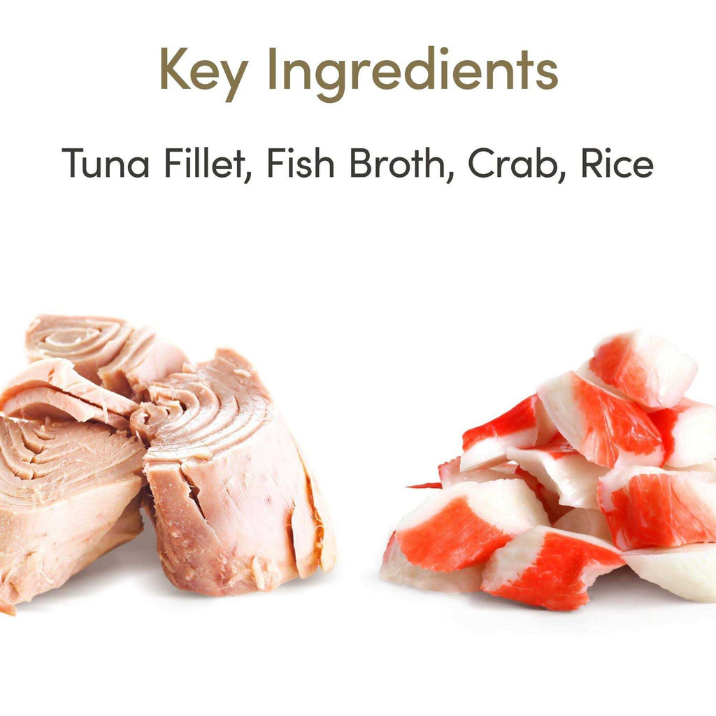 Tuna Fillet with Crab in Broth Wet Cat Food I106878