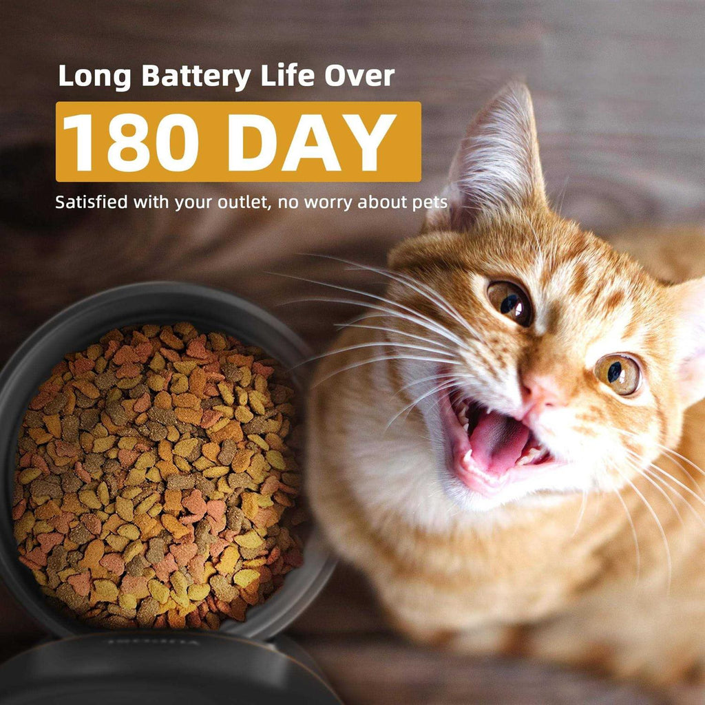 Automatic Cat Feeder 68oz Cat Food Dispenser U21837