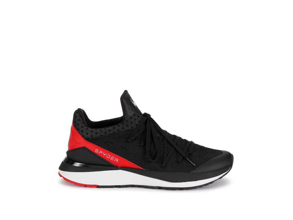 Black Fiery Red Men's Sneakers G1276