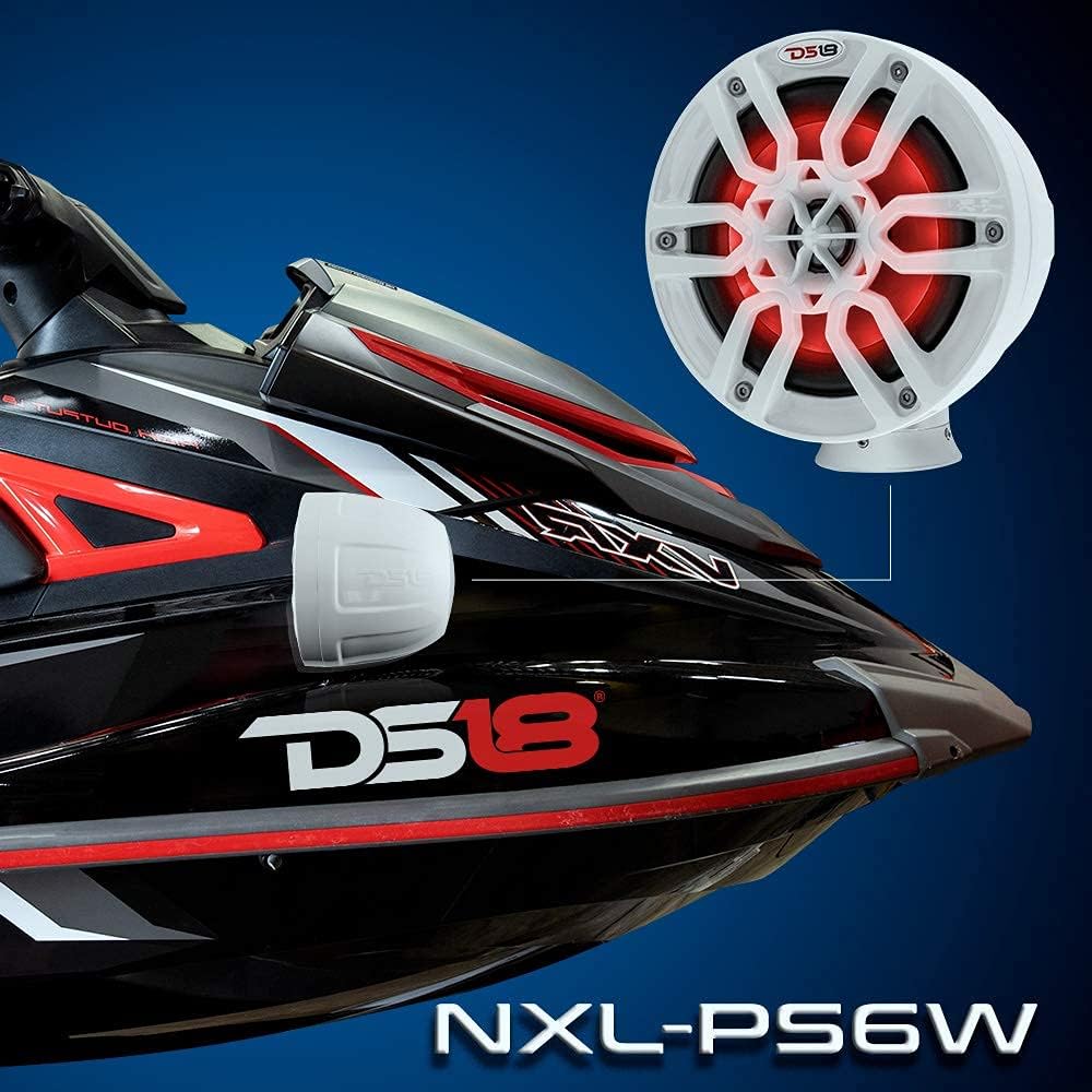 2-Way Wakeboard Tower Speakers with Integrated RGB Lights K817