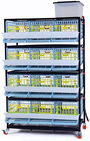 4 Layer ABS Plastic Quail Cage F5859