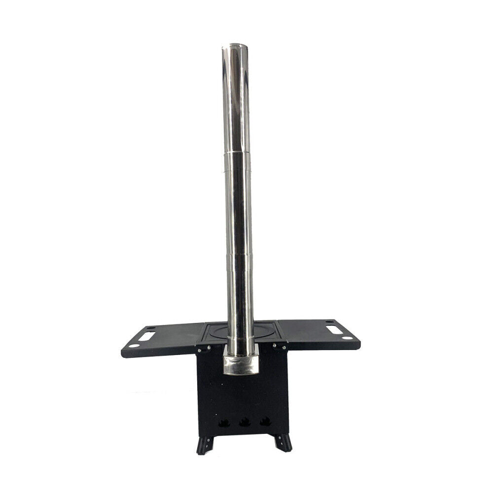 Portable Wood Burning Stove with Chimney Pipe S1865
