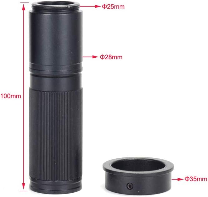 16MP Full HD 1080P 60FPS HDMI USB C-Mount Microscope Video Camera with 150X Zoom Lens F116