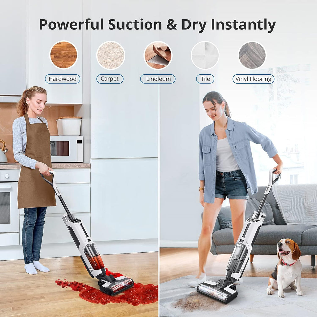 Cordless Wet Dry Vacuum and Mop Cleaner W567787
