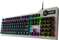 Mechanical Gaming Keyboard Wired RGB Rainbow Backlit with Blue Switches Ergonomic Standard Keyboard Pack of 2 N34484