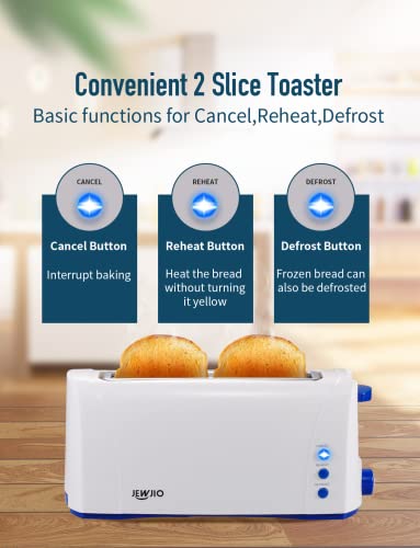 Vintage Black 2 Slice Wide Slot Toaster O248687