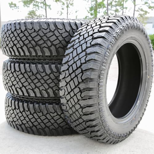 35X12.50R20LT All-Terrain Mud Light Truck Radial Tire Black Side Wall Z138
