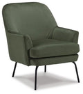 Green Velvet Upholstered Accent Chair L183288