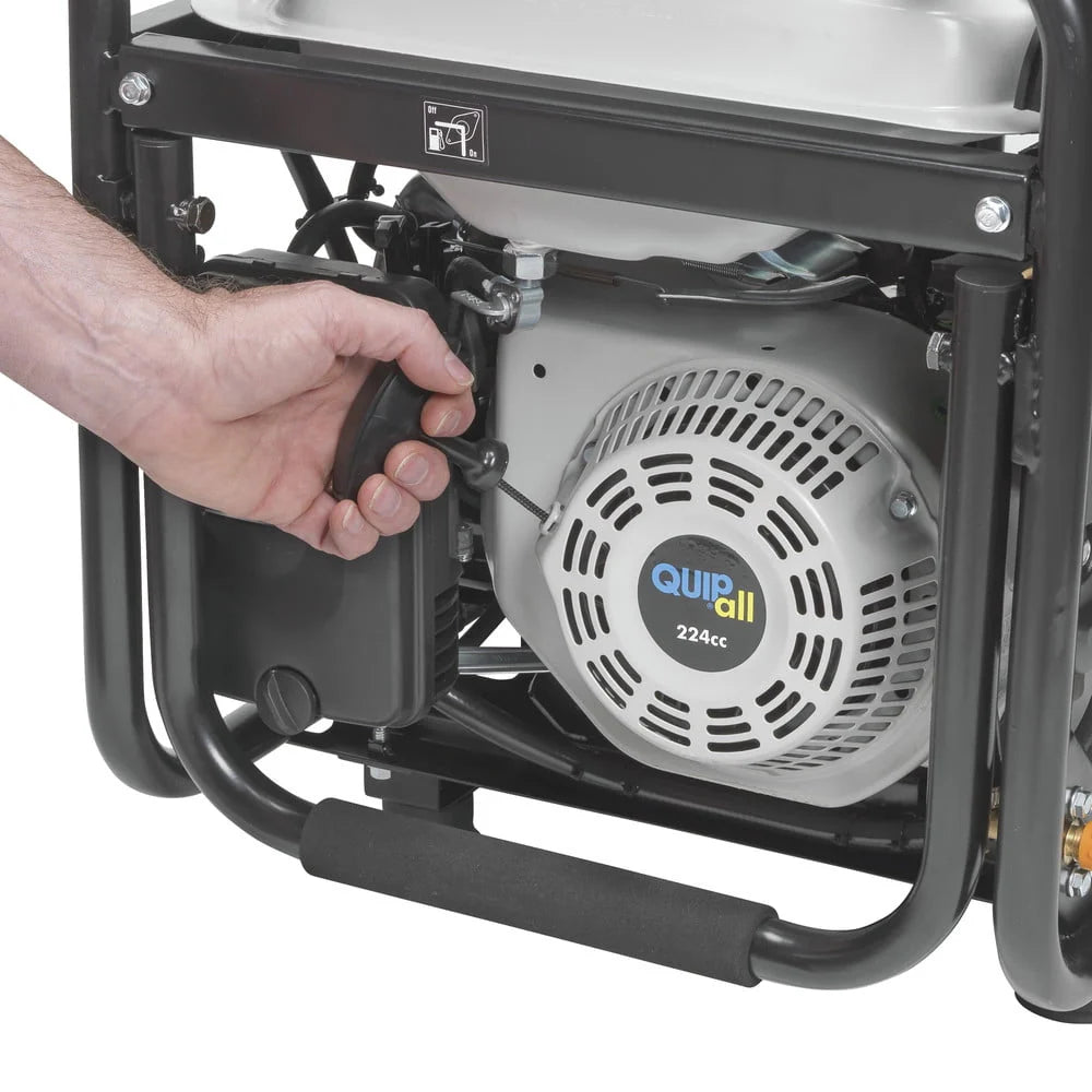 Portable Dual Fuel Gas Generator with Electric Start D590796