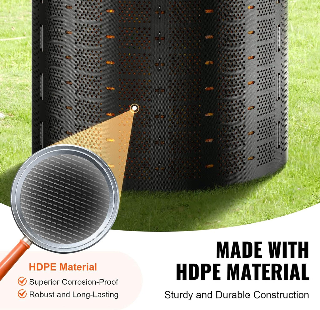 220 Gallon Expandable Composting Bin H646370