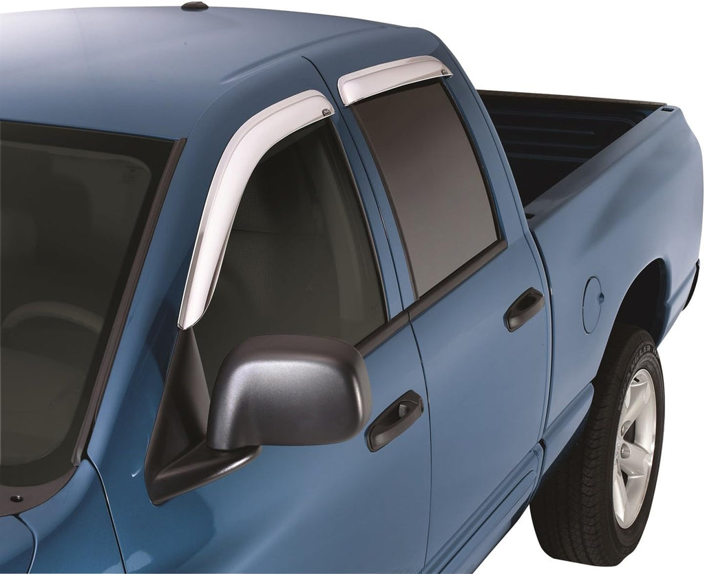 Chrome Side Window Deflector 4-Piece Set Y536997