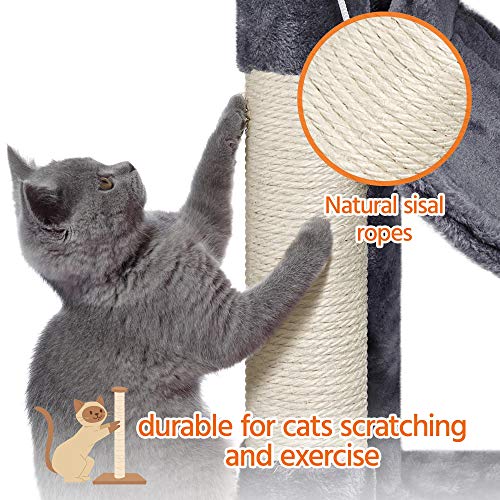 Dark Gray Cat Tree K5891