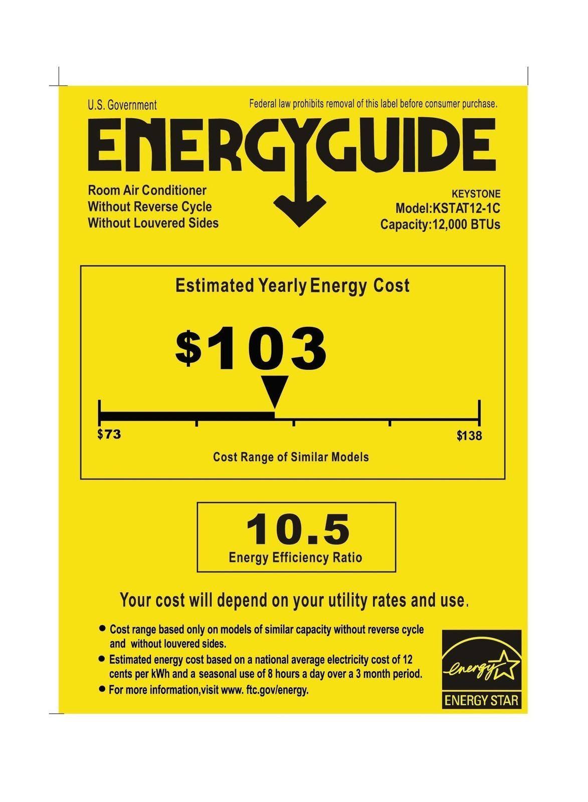 12,000 BTU 115V Through-the-Wall Air Conditioner with Remote C5699