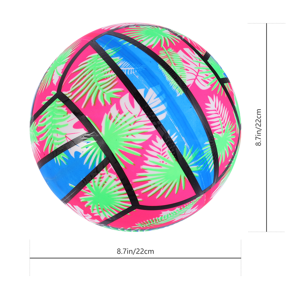 6 Pcs Inflatable Ball Pvc Toys Z691