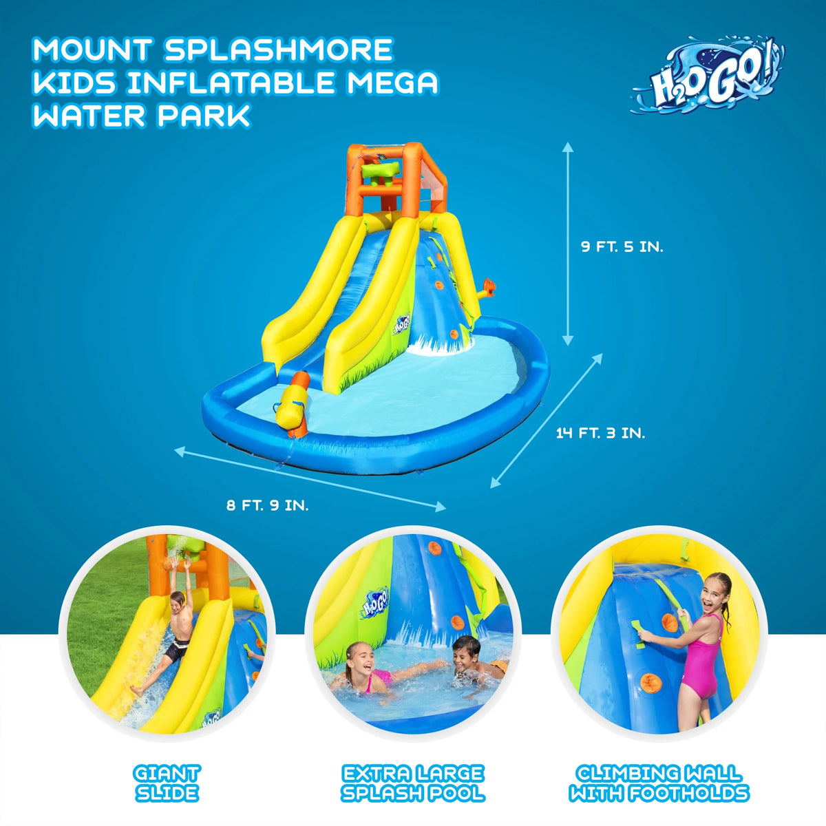 Inflatable Water Splash Park E8311