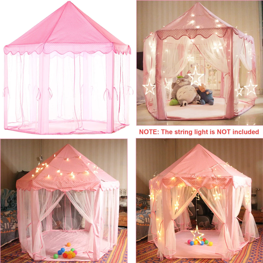 Kids Fairy Play House Tent with Carry Case U2153