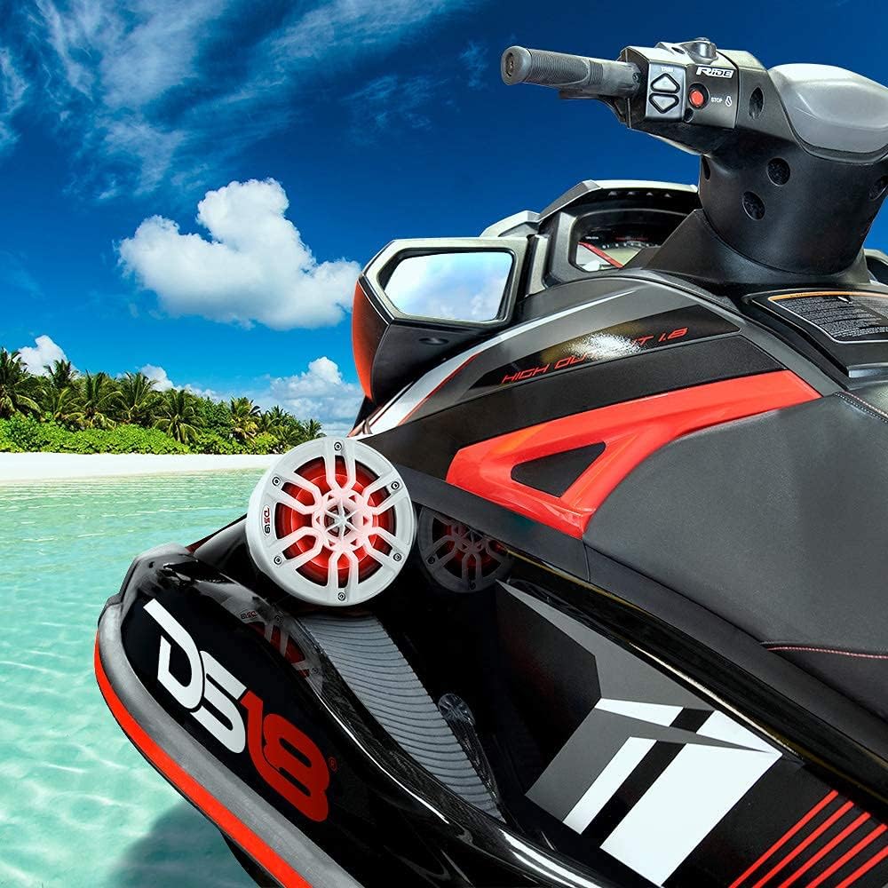 2-Way Wakeboard Tower Speakers with Integrated RGB Lights K817